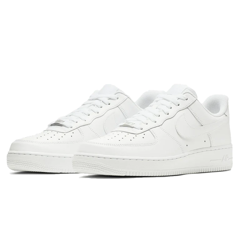 All white deals high top forces