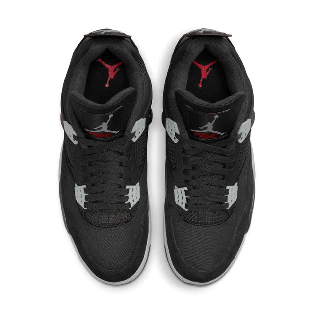 Nike jordan shop retro 4 black